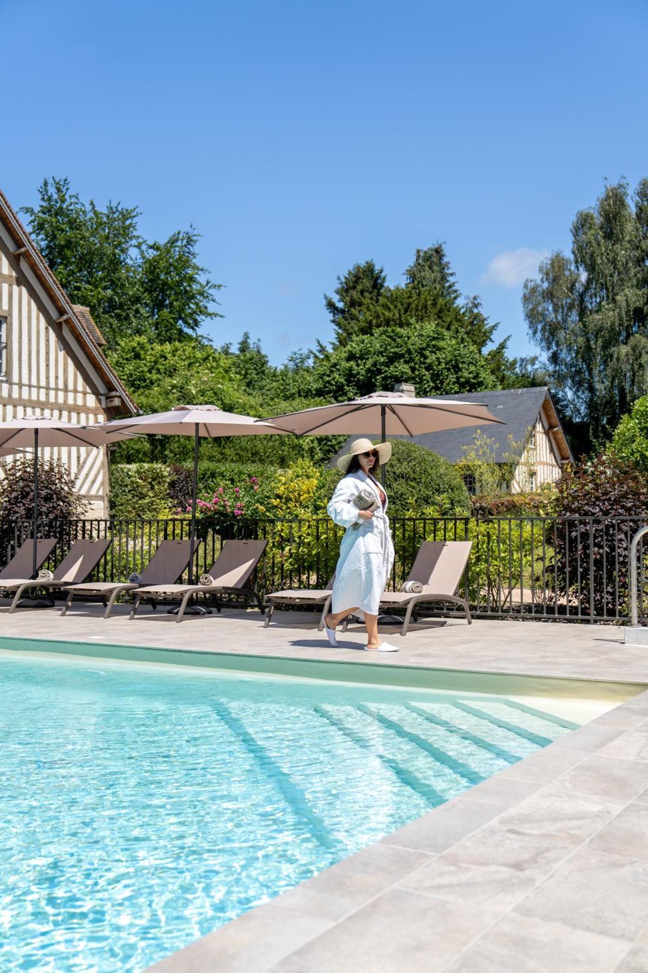 Les Manoirs Des Portes De Deauville - Small Luxury Hotel Of The World Canapville  المظهر الخارجي الصورة